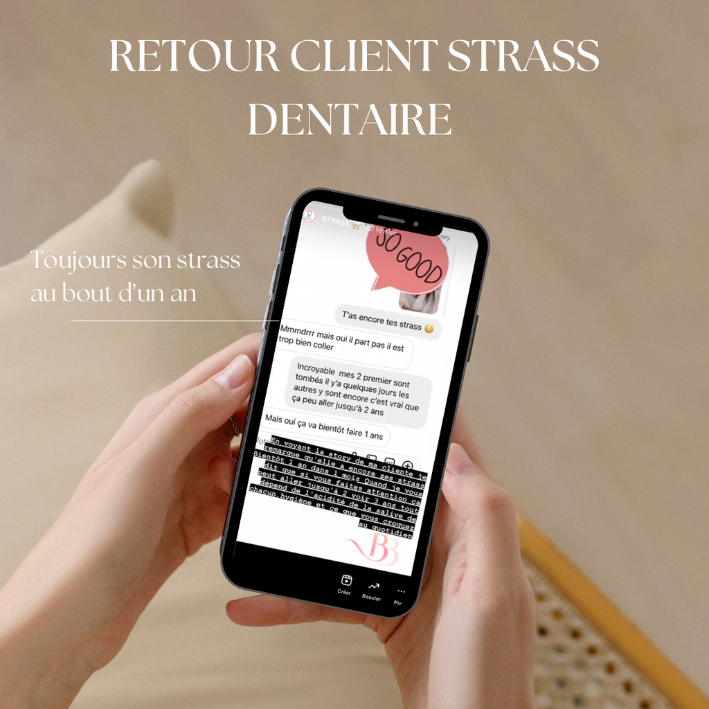 Colle strass  dentaire