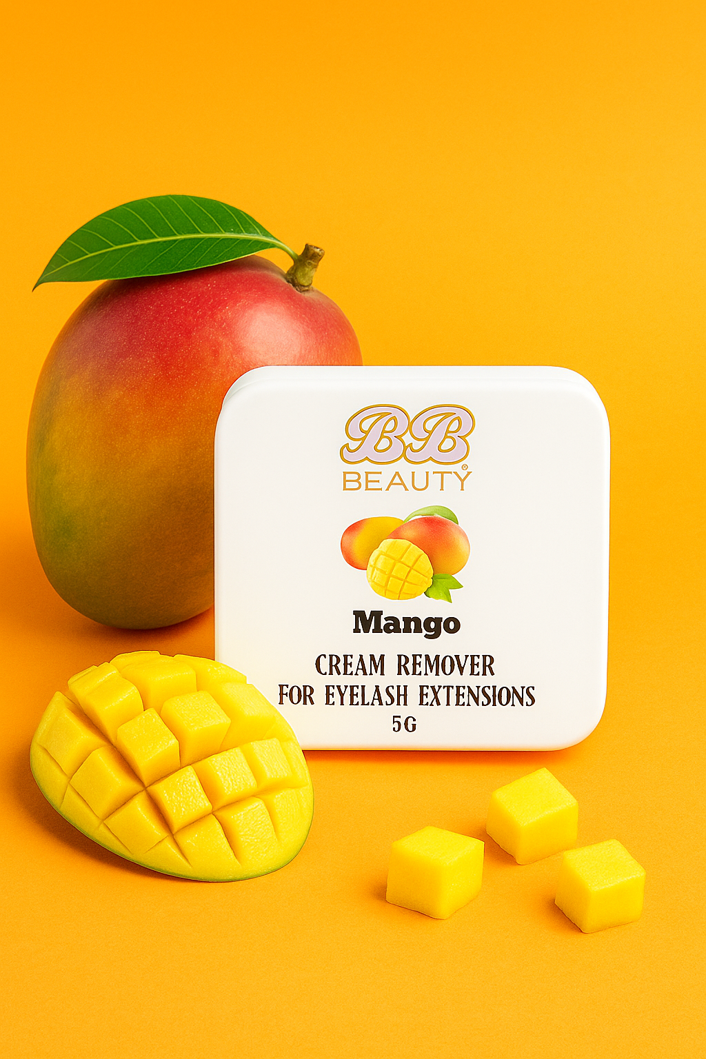 Crème remover cils|parfum mangue/citron