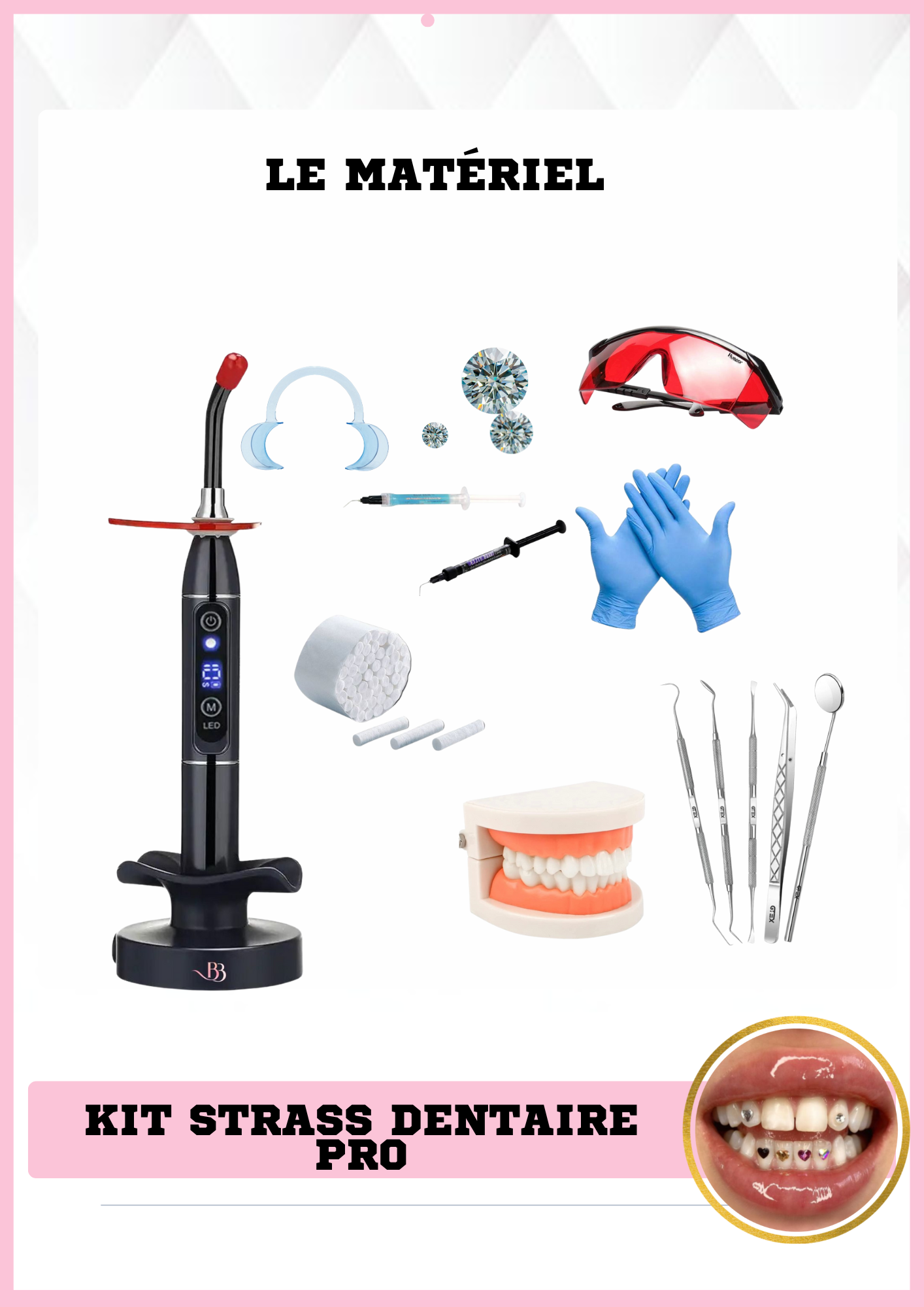 KIT STRASS DENTAIRE
