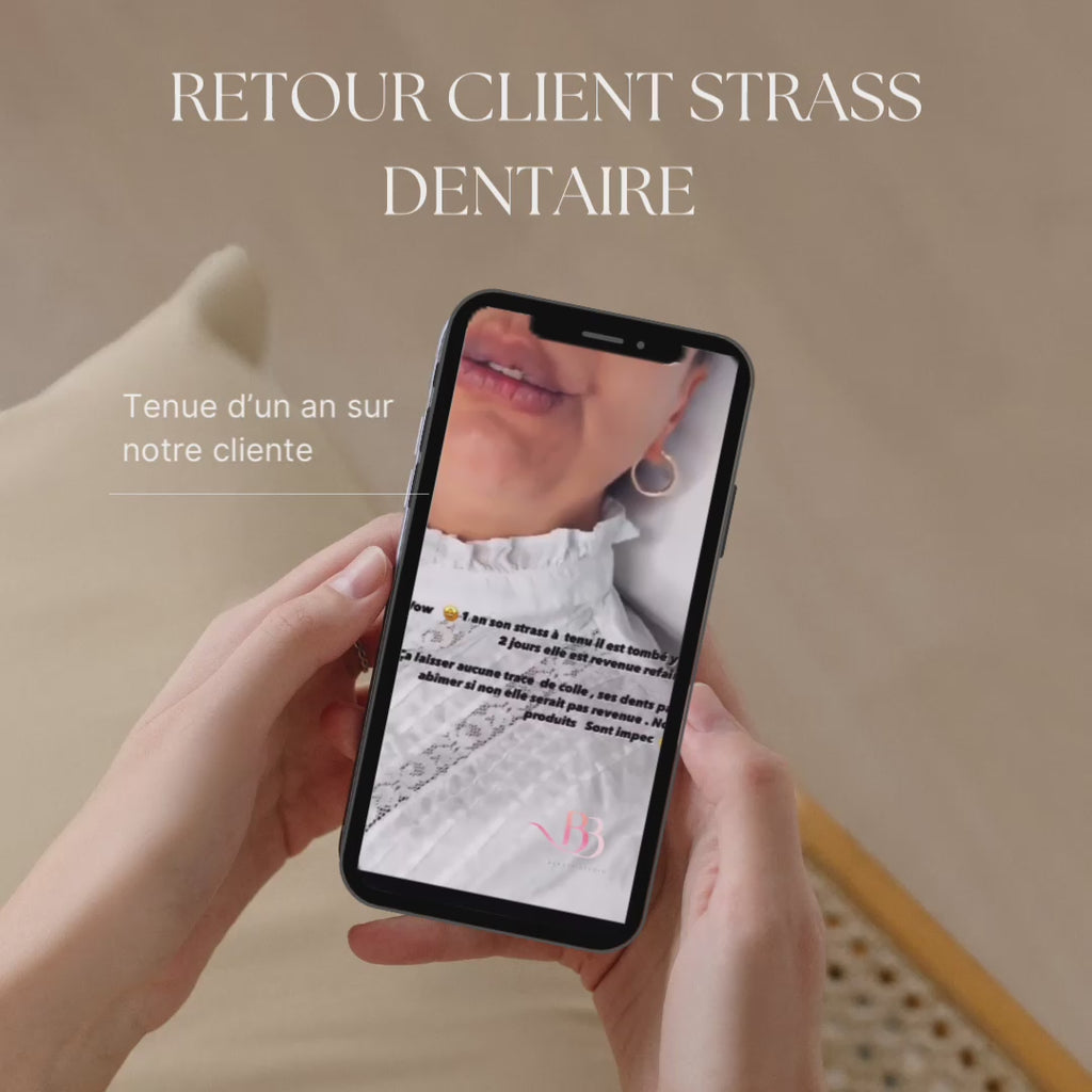 Colle strass  dentaire
