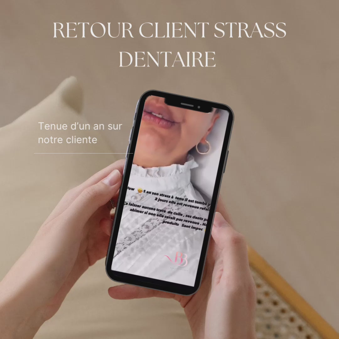 Colle strass  dentaire
